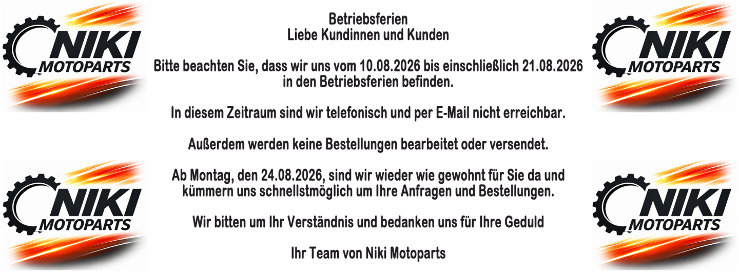 Betriebsferien
